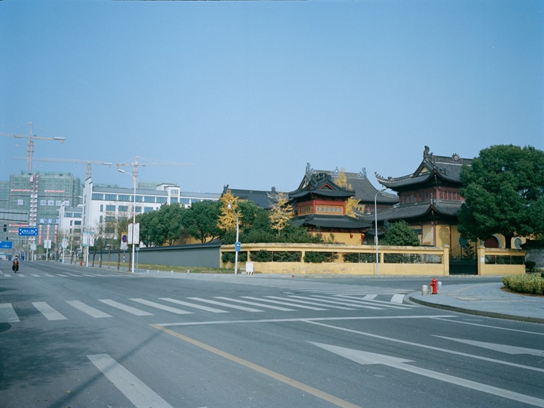 梅墟新城一角